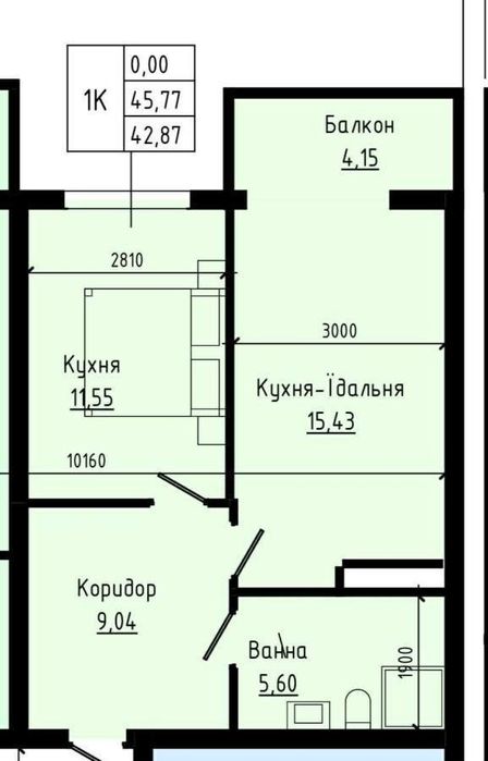 Квартира на ЖК Фемелі плаза 2 в Івано-Франківську, ID 279915, фото №2