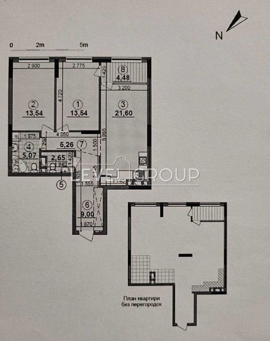 Квартира на вул. Олександра Олеся, 10 в Києві, ID 268069, фото №3