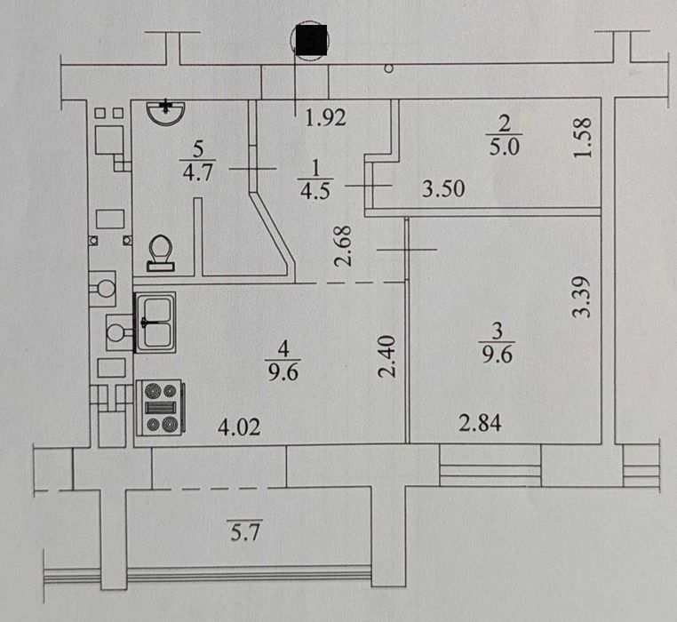 Квартира на ЖК Millennium State в Києві, ID 268283, фото №15