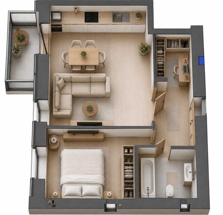Квартира на Park Residence в Києві, ID 268194, фото №7