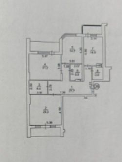 Квартира на вул. Олександри Екстер, 3 в Києві, ID 269384, фото №24