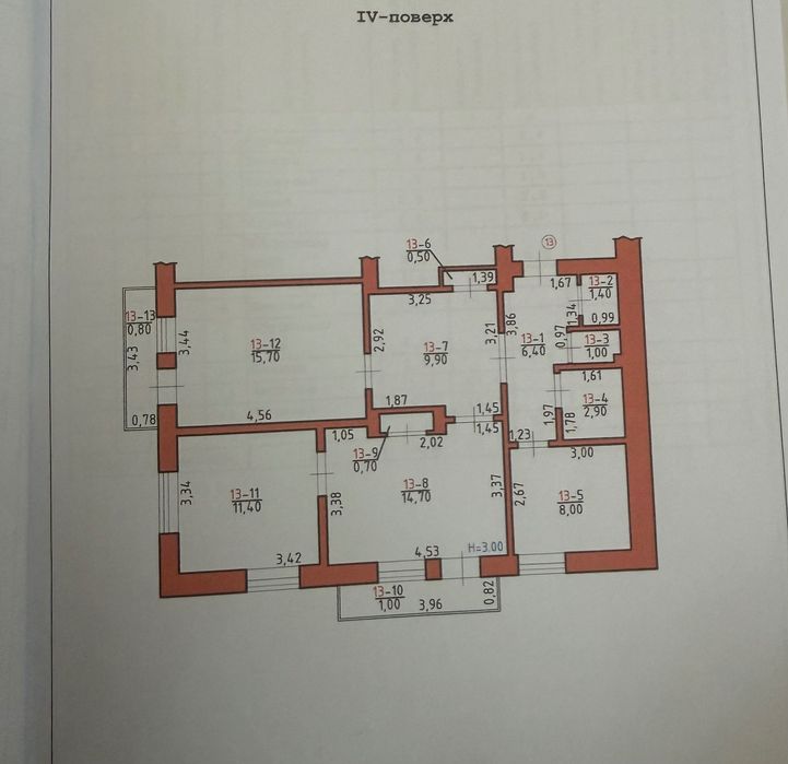 Квартира на Соборна пл. 9 в Чернівці, ID 270012, фото №1