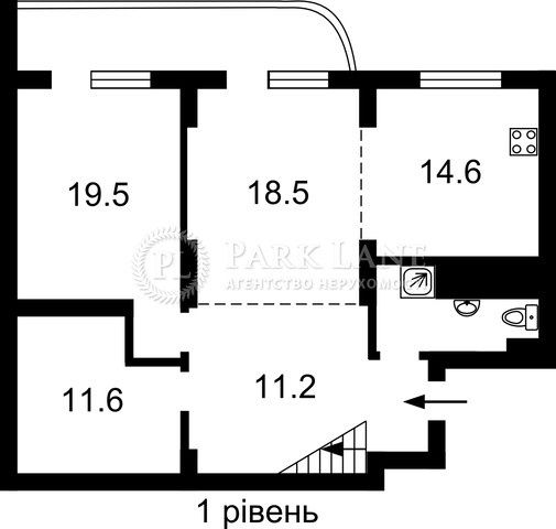 Квартира на біля метро Позняки в Києві, ID 270020, фото №3
