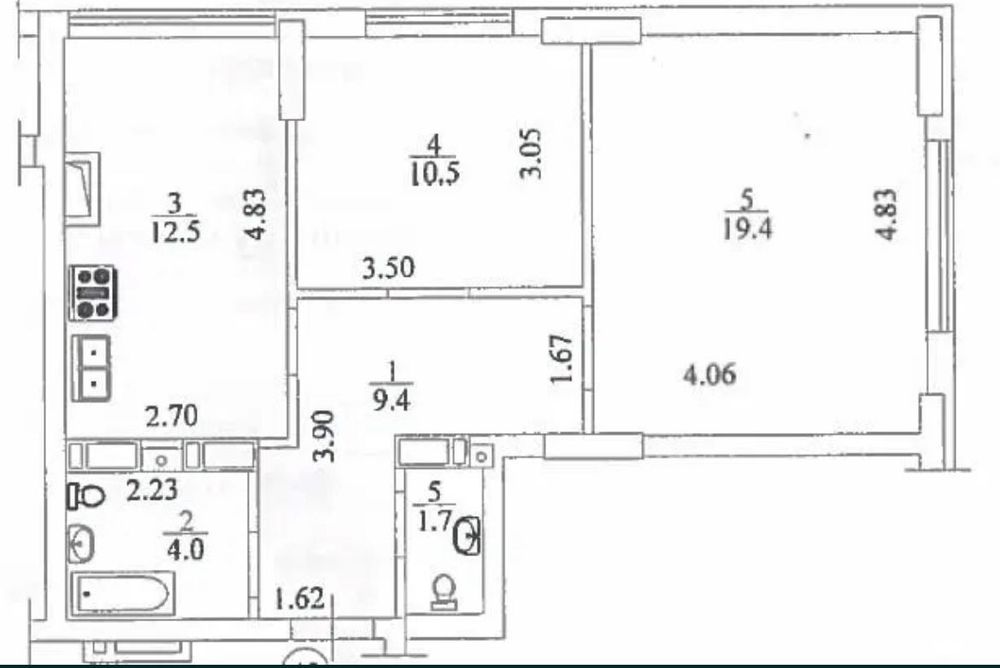 Квартира на ЖК "Irpin City" в Києві, ID 270703, фото №3