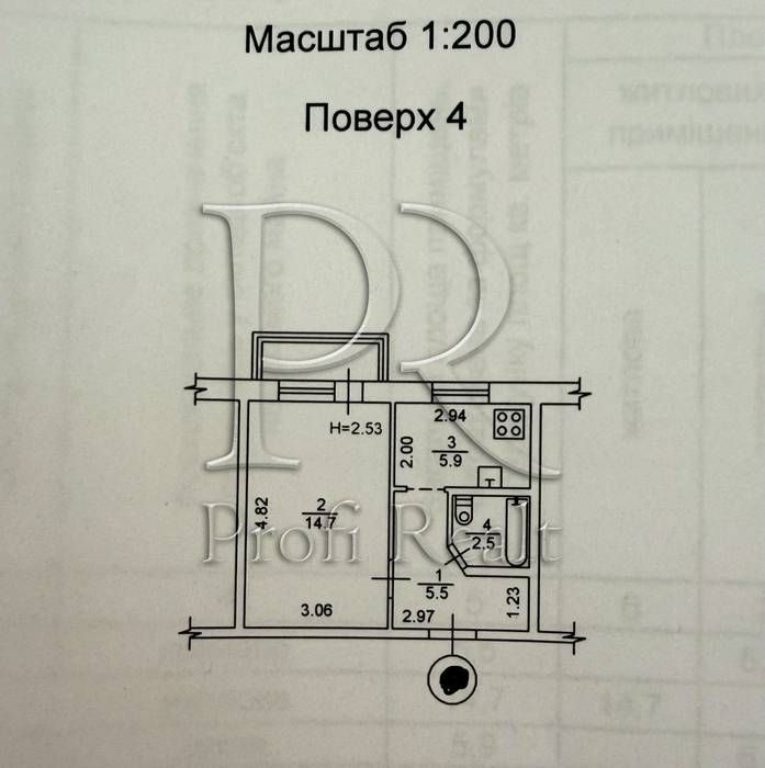 Квартира на вул. Івана Виговського, 8-В в Києві, ID 271081, фото №17