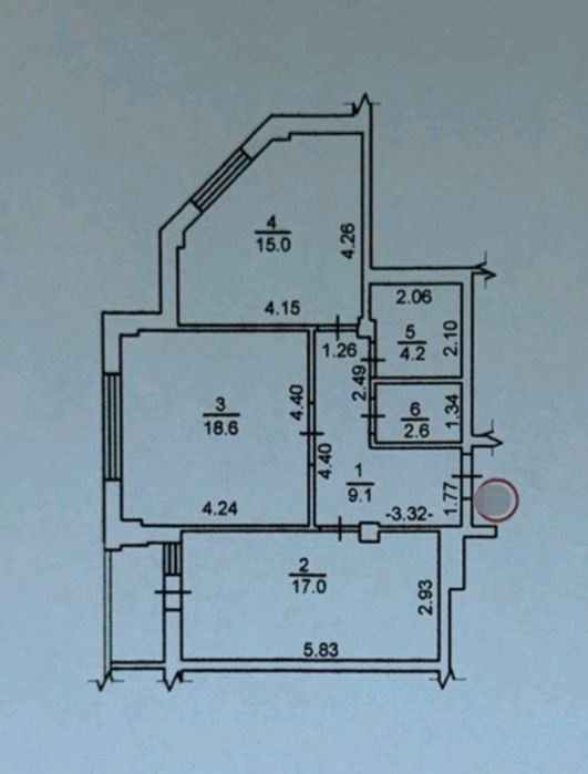 Квартира на ЖК Шоколад в Києві, ID 305321, фото №18