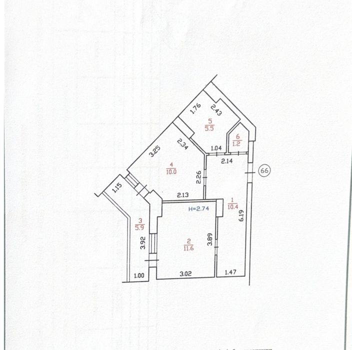 Квартира на ЖК Квартал Авіа в Києві, ID 312955, фото №2