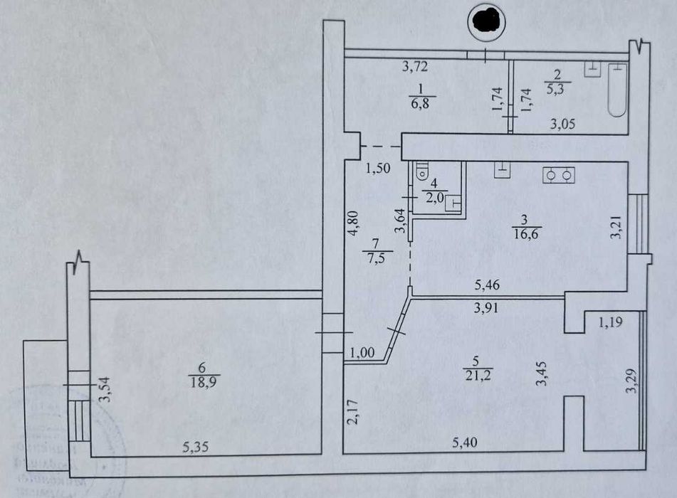 Квартира на ЖК Молодіжне містечко в Харків, ID 273871, фото №2