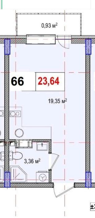 Квартира на біля метро Іподром, Виставковий центр, Теремки в Києві, ID 274796, фото №2