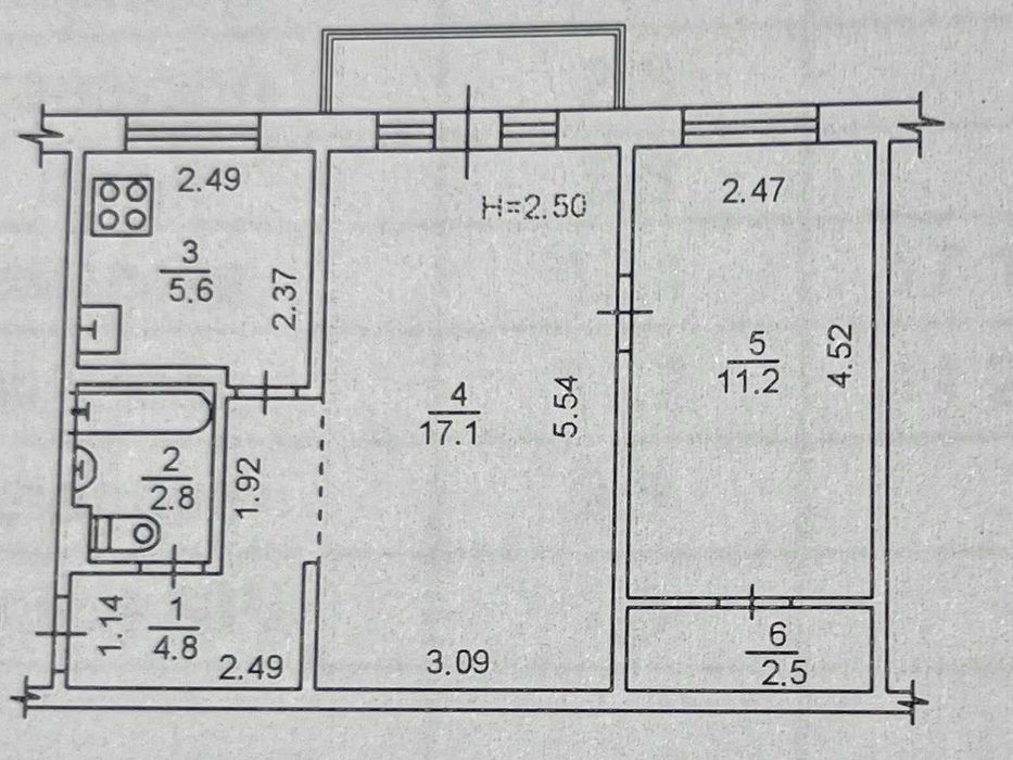 Квартира на вул. Михайла Донця, 18 в Києві, ID 274045, фото №18