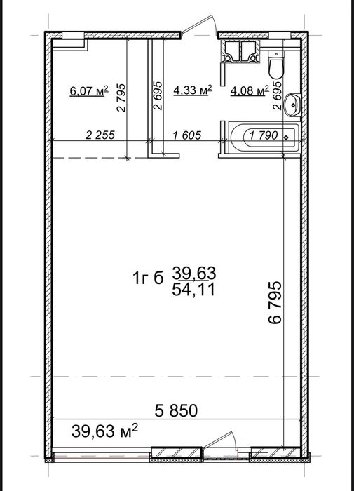 Квартира на вул. Балукова, 1 в Києві, ID 309130, фото №4