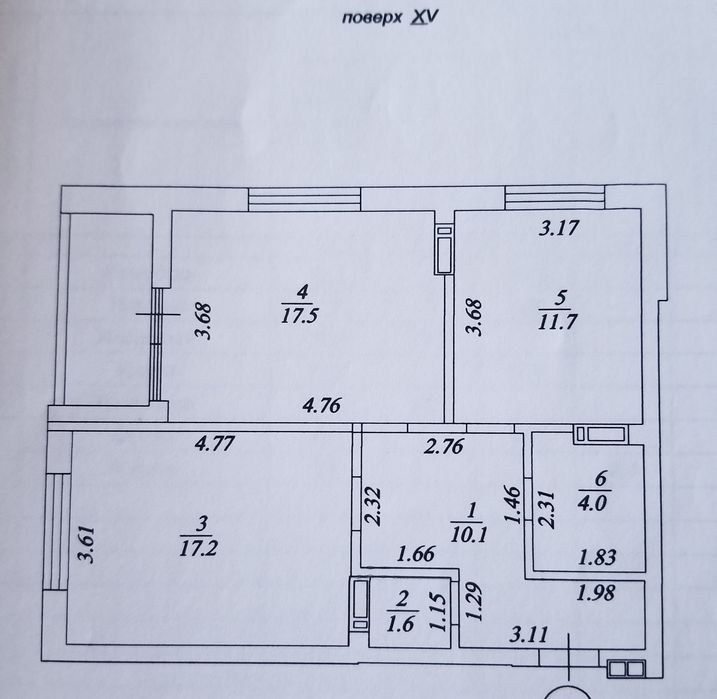 Квартира на вул. Марії Примаченко, 24-Г в Києві, ID 306840, фото №6