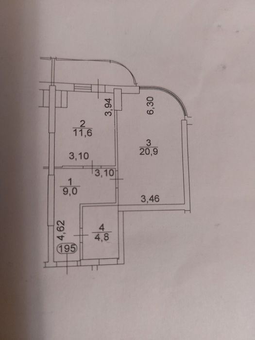 Квартира на вул. Драгомирова, 2а в Києві, ID 275047, фото №7