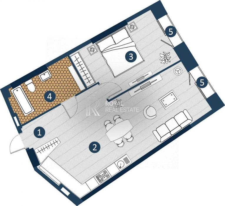Квартира на ЖК BEREG Residence в Києві, ID 275383, фото №9