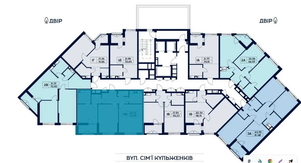 Квартира на ЖК POLARIS Home&Plaza в Києві, ID 275435, фото №3