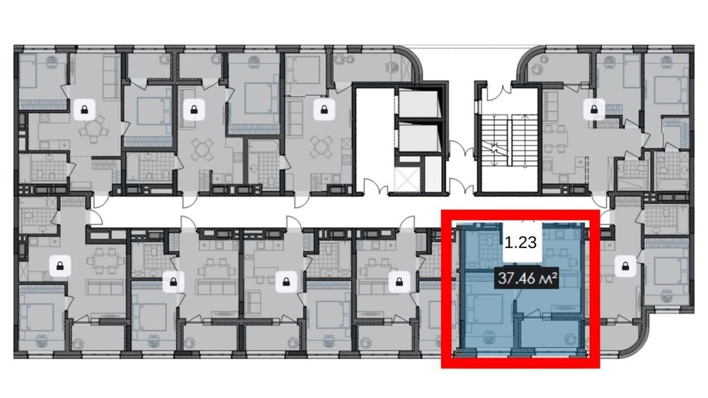 Квартира на ЖК Riverville в Києві, ID 337383, фото №6