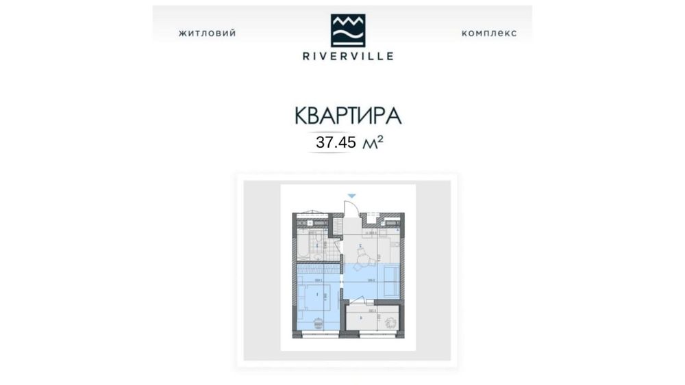 Квартира на ЖК Riverville в Києві, ID 337383, фото №7