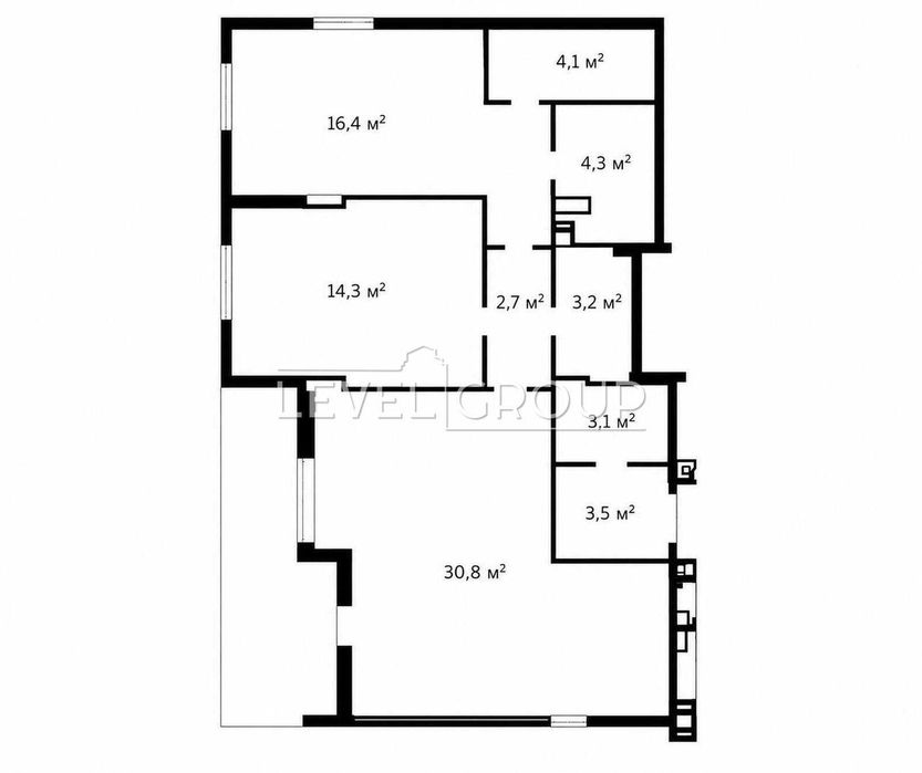 Квартира на вул. Салютна, 6 в Києві, ID 276269, фото №19