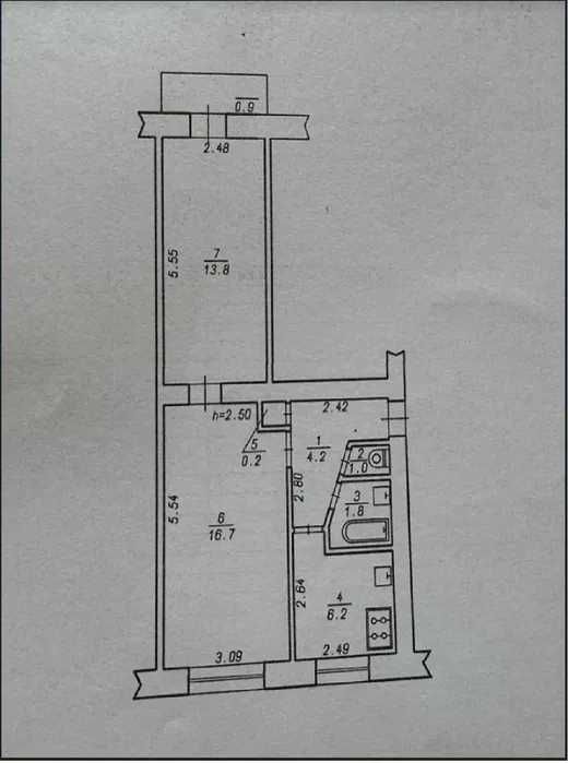 Квартира — Хмельницький в Хмельницькому, ID 361758, фото №7