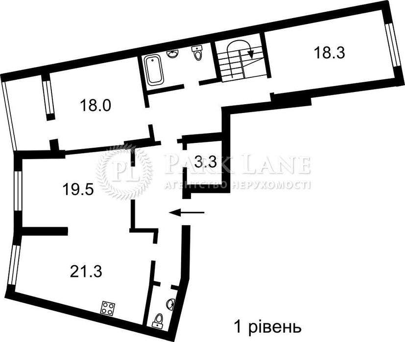 Квартира на вул. Тютюнника Василя, 28а в Київ, ID 278606, фото №4