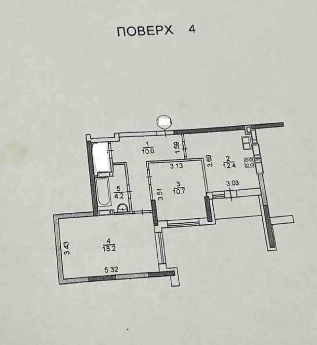 Квартира на вул. Кадецький Гай, 10 в Києві, ID 279998, фото №9