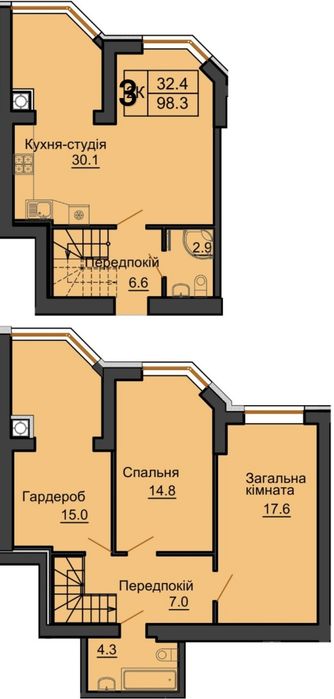 Квартира на ЖК Софія Резиденс в Києві, ID 280372, фото №2