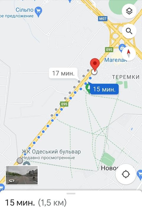 Квартира на вул. Одеський бульвар, 26 в Києві, ID 281500, фото №9