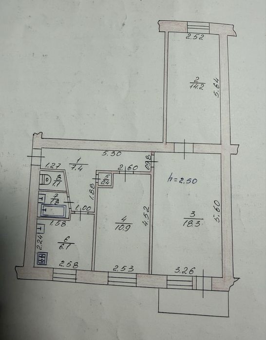 Квартира на вул. Рівненська, 5 в Луцьк, ID 281559, фото №5