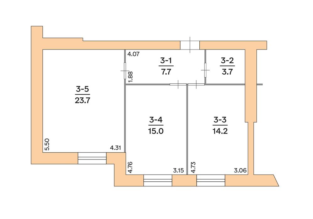 Квартира на вул. Глибока Долина, 19Г в Тернопіль, ID 282122, фото №4