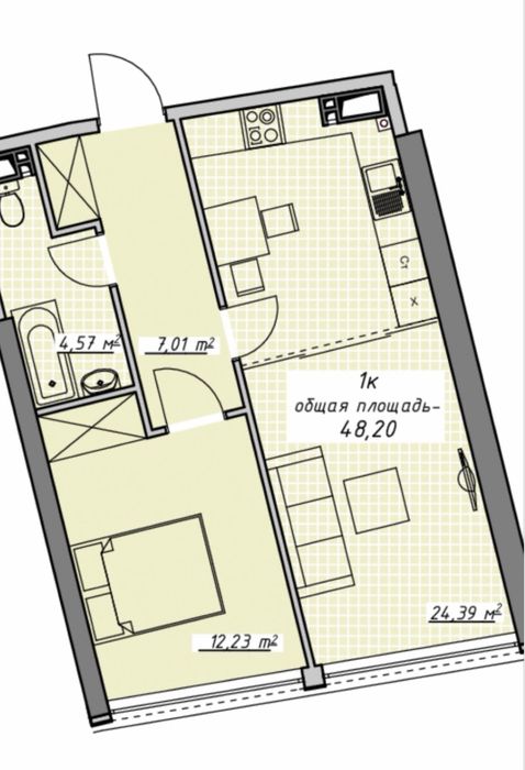 Квартира на ЖК «Атмосфера» в Одесі, ID 282184, фото №2