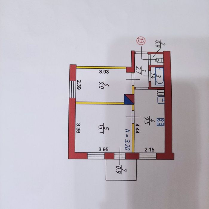 Квартира на вул. Данила Галицького в Луцьк, ID 283541, фото №2