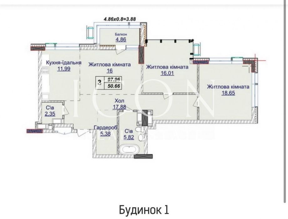 Квартира на вул. Драгомирова в Києві, ID 282330, фото №1