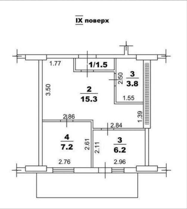 Квартира на ЖК Континент в Одесі, ID 282479, фото №11