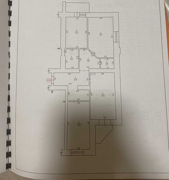 Квартира на вул. Монастирська, 11 в Полтава, ID 283433, фото №1
