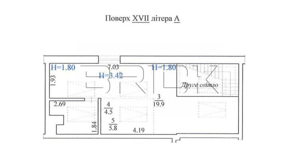 Квартира на вул. Кубанської України, 33-А в Києві, ID 284798, фото №20