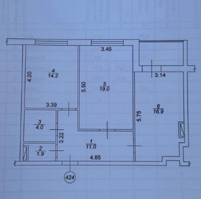 Квартира в Київ, ID 305061, фото №1