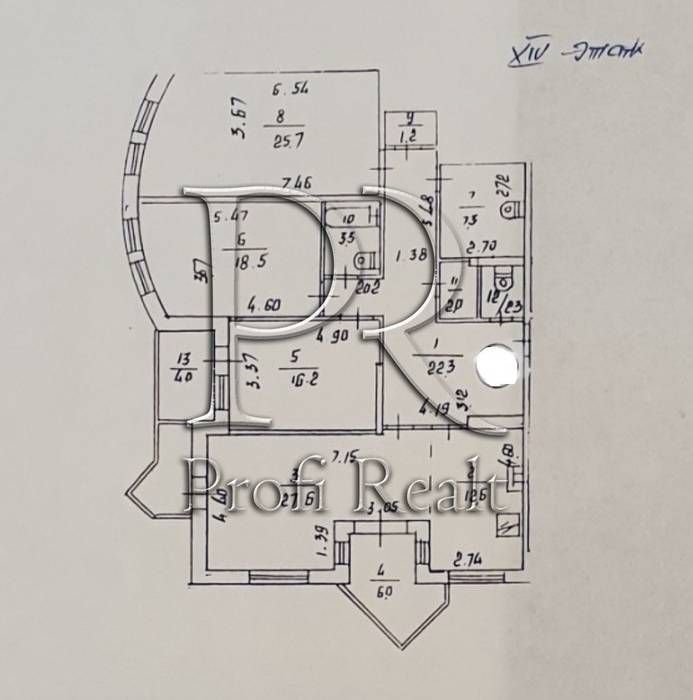 Квартира на вул. Дмитрівська, 13А в Києві, ID 325640, фото №21