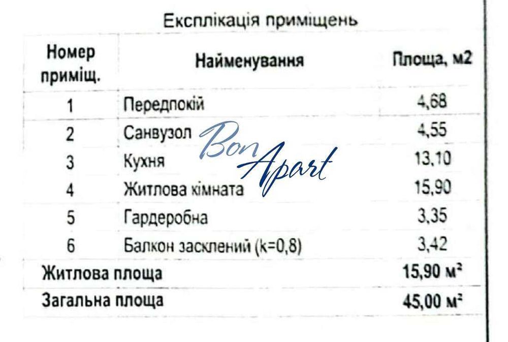 Квартира на вул. Заболотного, 15 Е в Києві, ID 334682, фото №11