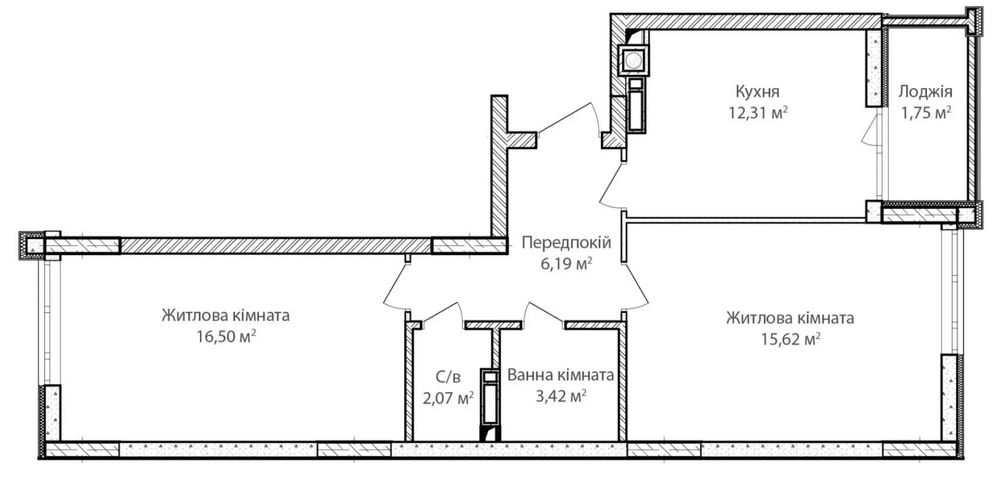 Квартира на вул. Невідома, 9 в Києві, ID 286321, фото №6