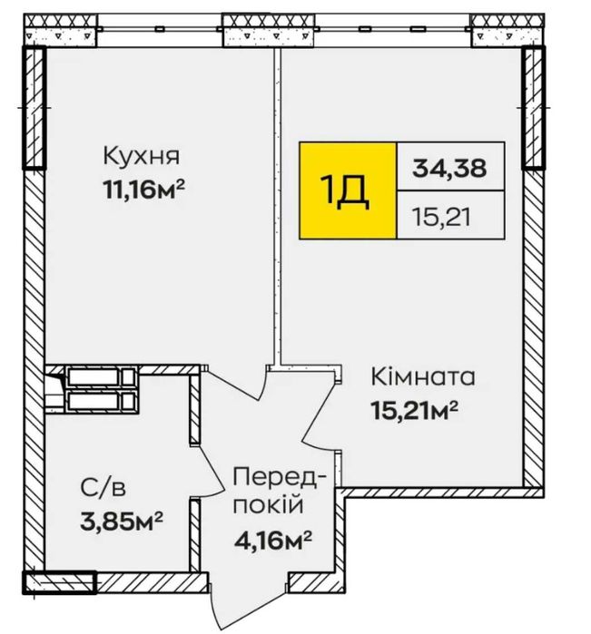 Квартира на Дарницький в Києві, ID 286400, фото №5