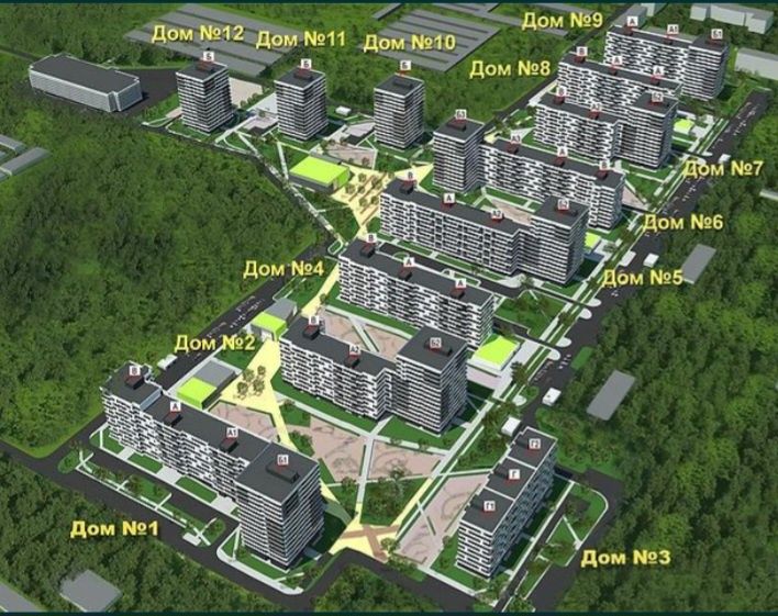 Квартира на ЖК Пролисок в Харків, ID 287193, фото №1