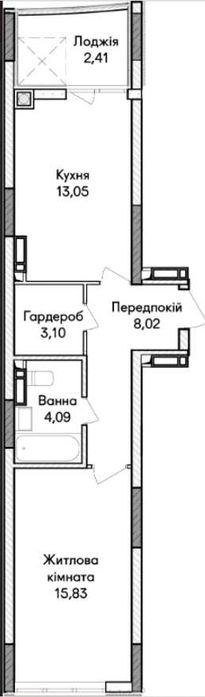 Квартира на вул. Нова, 42 в Києві, ID 287319, фото №6
