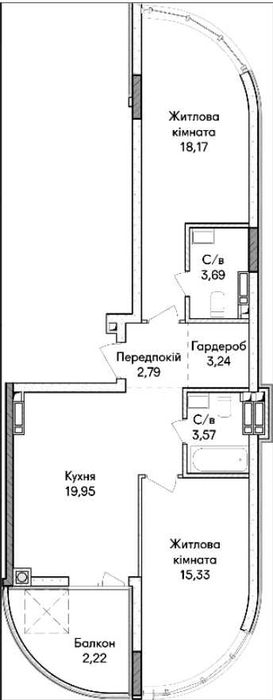 Квартира на ЄОселя в Києві, ID 288168, фото №6
