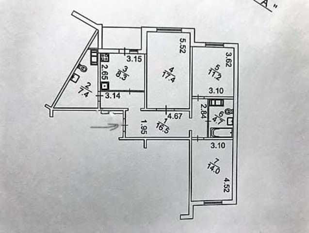 Квартира на вул. Самійла Кішки, 5Д в Києві, ID 345966, фото №21