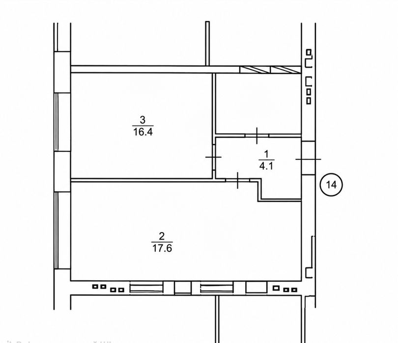 Квартира на вул. Миколи Сингаївського, 8К в Києві, ID 288622, фото №3