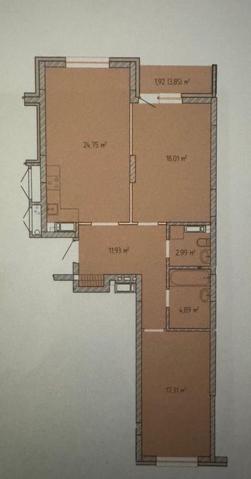 Квартира на вул. Соборна, 23 в Києві, ID 305471, фото №3