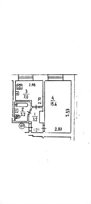 Квартира на вул. Попова, 14 в Києві, ID 291110, фото №19