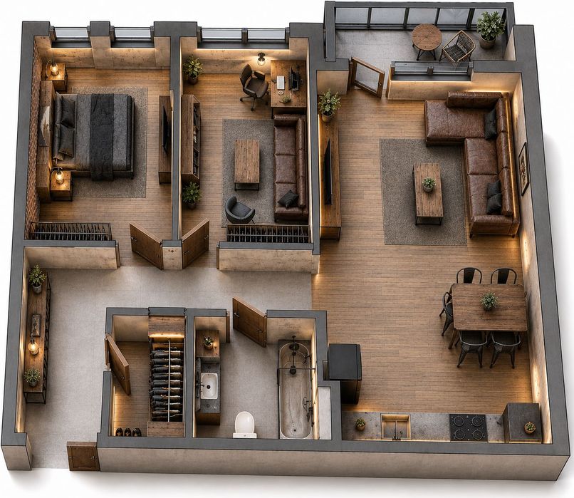 Квартира на ЖК Family Plaza в Івано-Франківську, ID 289440, фото №1