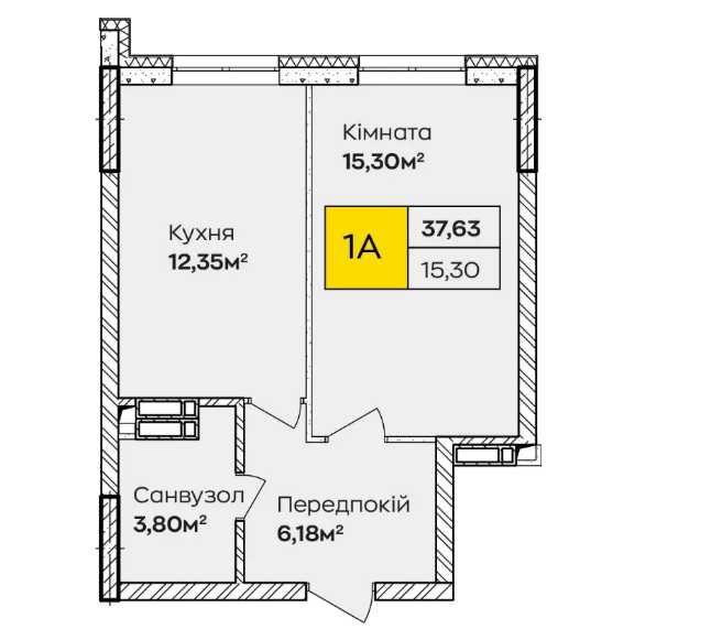 Квартира на ЖК «Синергія Київ» в Києві, ID 289834, фото №6