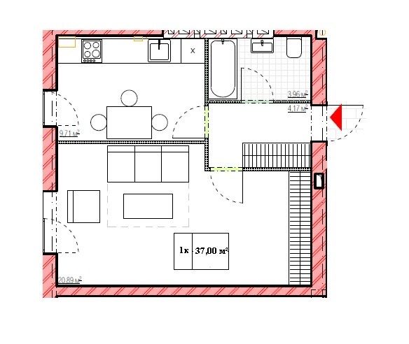 Квартира в Києві, ID 308157, фото №9